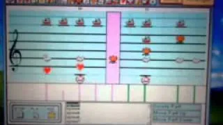 You Rock My World by Michael Jackson on Mario Paint Composer