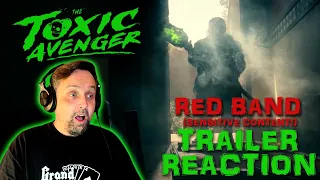 THE TOXIC AVENGER TRAILER REACTION!! |RED BAND – HORROR COMEDY | Peter Dinklage | Elijah Wood