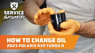 | 2023 Turbo R RZR | How to Change Your Oil and Filter