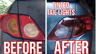 HOW TO PROPERLY VHT TINT YOUR TAIL LIGHTS