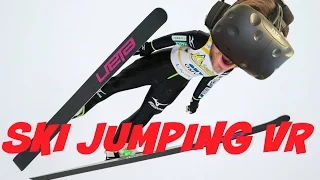 Ski Jumping in VR! Ski Sport Jumping VR! Virtual Reality Gameplay in Swedish