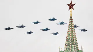 Russia marks Victory Day with flypast as parades postponed due to coronavirus