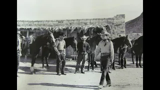 Old Tucson Studios: "Arizona Raiders" trailer. 1965