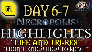 Path of Exile 3.24: NECROPOLIS DAY #6-7 "LIFE AND TRI-RES", "I DON'T KNOW HOW TO REACT" and more...