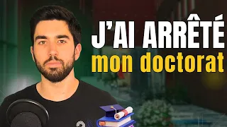 Pourquoi j'ai arrêté mon doctorat en IA