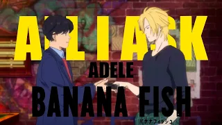 All I ask - Adele x Banana Fish (Lyrics/Letra en español)