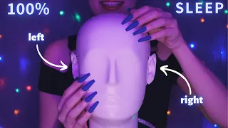 Asmr Binaural Dummy Head Mic Scratching , Massage & Tapping | Hypnotic Asmr No Talking for Sleep 1H