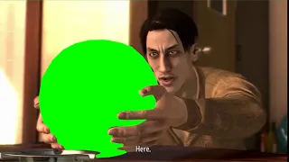 Majima gives you a watermelon | Green Screen