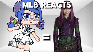 MLB Reacts to Marinette as Mal - Descendants + Miraculous Ladybug