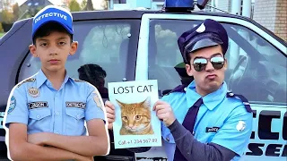Jason Encuentra con la Policía a un Gato Perdido | Sorprendente Historias Divertidas con Animales