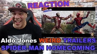 SPIDER-MAN HOMECOMING Weird Trailer by Aldo Jones REACTION