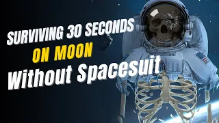 Surviving 30 Seconds On Moon Without Spacesuit ।  Surviving in space without a suit