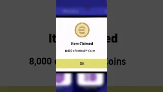 FREE 8000 COIN EFOOTBALL MOBILE 2023 😱