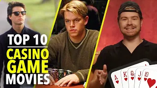 Top 10 Gambling/Casino Movies of All Time!