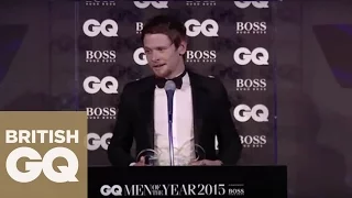 Jack O'Connell Accepts his Vertu Breakthrough Actor | Men of the Year Awards 2015 | British GQ
