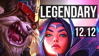 KLED vs IRELIA (TOP) | 5.1M mastery, 2200+ games, 15/2/11, Legendary | KR Diamond | 12.12