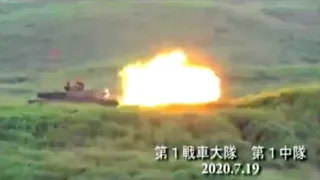 高速装填　10式戦車の3秒装填　Type 10 tank, 3-second reloading