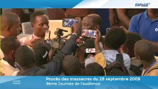 🔴 Procès du 28 Septembre (9è Journée)  • ESPACE TV GUINEE