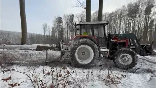 Zetor Crystal 🚜 10245 a sníh ❄️, 533-2023