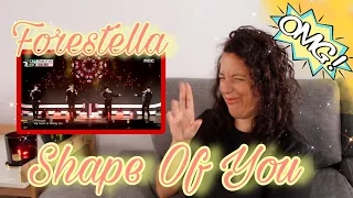 Reacting To Forestella | Shape Of You | Show! MusicCore | I AM INLOVE ❤️