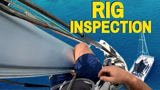 Rig Inspection | Rigging Inspection of our Aluminium Catamaran | Sailing with the James's (Ep. 80)