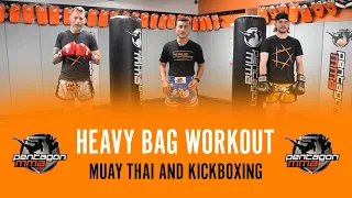 How to do a perfect liver kick? Heavy Bag Workout for Muay Thai and Kickboxing #32