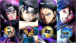 NxB NV: Every Uchiha with Shuriken Combo! Solo Attack Mission Gameplay