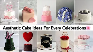 Elegant Aesthetic Cake Collection For Every Celebration 2024 | Simple, Unique, Stylish Cake Designs
