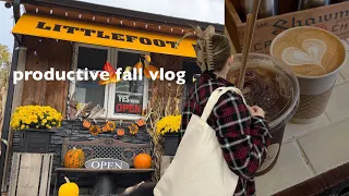 VLOG PRODUCTIVE DAY IN MY LIFE AS A COLLEGE STUDENT| setting new habits, farmers market & magic mind
