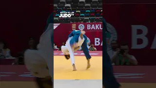 It's deafening here in Baku - Zelim Tckaev 🇦🇿 #judo #sports #shorts
