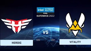 🔴  [ RU ] Vitality vs Heroic  BO3 | IEM Katowice 2022