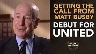 Sir Bobby Charlton Interview | Making His Debut for Manchester United | History Of Football