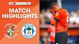 Luton Town 1-2 Wigan Athletic | Championship Highlights