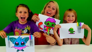 3 marker challenge Sofie Melody och Chanell in Swedish