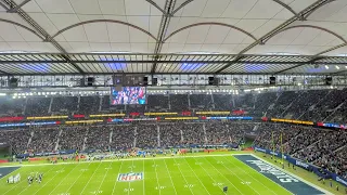 German fans belt out 'Sweet Caroline' at Patriots game in Frankfurt