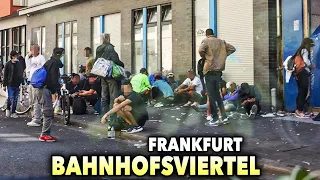 Der GEFÄHRLICHSTE Ort in Frankfurt! 😳 Taunusstraße Bahnhofsviertel 😱🔥