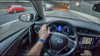 Toyota Auris II (2016) | 4K POV Test Drive #176 Joe Black