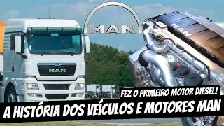 A INCRÍVEL história da MAN - A PRIMEIRA fábrica de MOTORES DIESEL