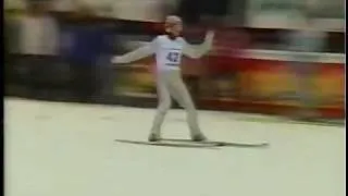 Adam Malysz - 191,5m - 1st round - Planica 1999-2000 final