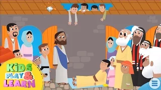 Jesus Heals a Paralyzed Man - Bible For Kids