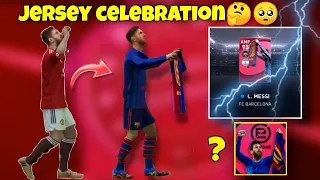 Iconic messi jersey celebration 🤔pes mobile🥺