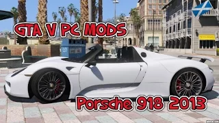GTA V PC MODS Porsche 918 2013