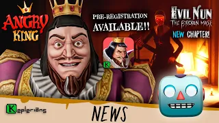 ANGRY KING GAMEPLAY SNEAK PEEK 👑 MYSTERY IN THE CEMETERY ✝ EVIL NUN SPEEDRUN 🏃‍♂️ Keplerians NEWS