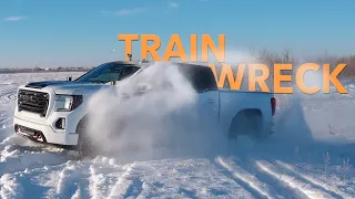 GMC SIERRA AT4 & CHEVY SILVERADO TRAIL BOSS DEEP SNOW FAIL