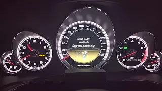 e63 amg launch control