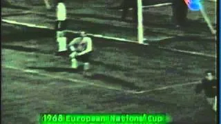 1968 (June 5) Yugoslavia 1-England 0 (Euroepan Championships).mpg