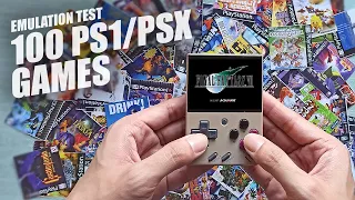 I Tried 100 PS1/PSX Games on the Miyoo Mini V2