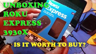 Unboxing Roku Express 3930X  Smart TV Box