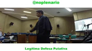 Tribunal do Júri. Legítima defesa putativa.