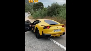 ДИКИЙ ВЫХЛОП НА Ferrari 812 superfast